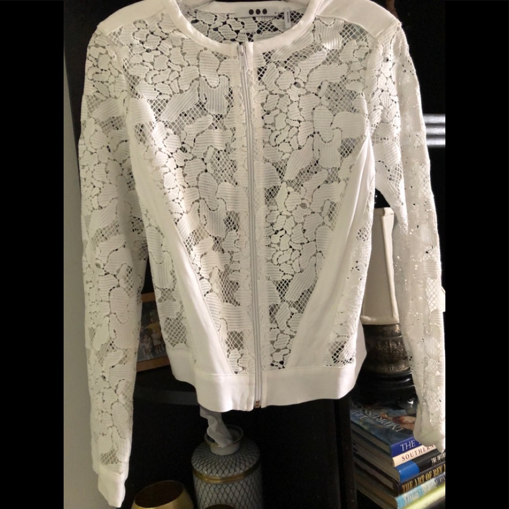 Three Dot lace jacket